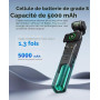 Osmo Pocket 4/3 Poignée de batterie 20 W à charge rapide Compatible avec DJI Pocket 3/Xtra Muse avec écran LCD couleur Vitesse d