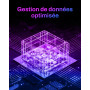 Biwin Black Opal NV7400 M.2 PCIe Gen4 SSD 2 to - Vitesse de Lecture jusqu'à 7400 Mo/s - SSD Interne Professionnel NVMe 2.0 - Sto