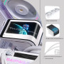 TR-Thermalright Wonder Vision 360 UB ARGB White Refroidisseur de processeur liquide, écran incurvé 3D de 6,67 pouces avec résolu