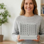 HMF Compteur de pièces pour tri et rangement de la monnaie, trieur de pièces transparent avec échelle des valeurs, tirelire pour