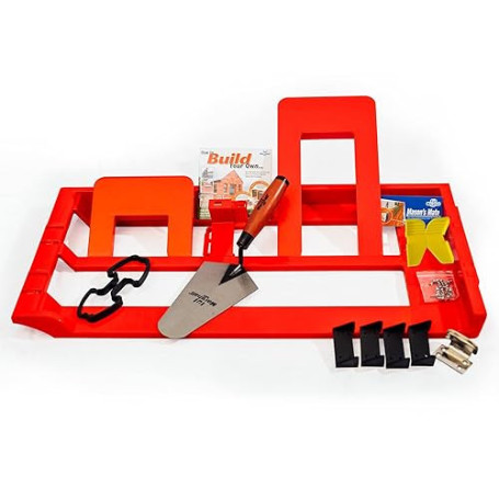 Bricky Pro - Kit d'aide à la construction d'un mur standard 10,16 cm, 15,24 cm et 22,86 cm