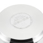 Amazon Basics Autocuiseur en acier inoxydable avec cuiseur vapeur et anneau en silicone supplémentaire, 9 L avec Panier