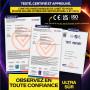 exclipse Lunettes Éclipse Solaire – Certifiées ISO 12312-2 et CE & UKCA, Protection Oculaire Sécurisée, Observation du Soleil, É
