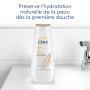DOVE Gel Douche Advanced Care Soin douceur - Lot de 2x400ml