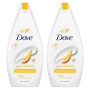 DOVE Gel Douche Essentiel Gourmand - Lot de 2x450ml