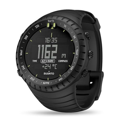 Suunto Core Montre de Sport Outdoor avec Altimètre, Baromètre et Boussole, Smartwatch Extérieur Traditionnelle Intelligent Étanc