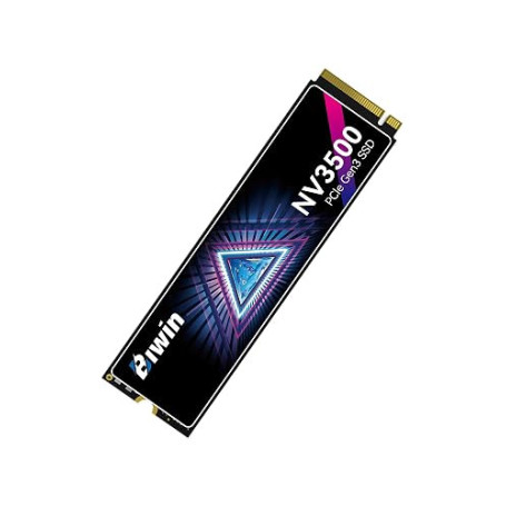 Biwin Black Opal NV3500 M.2 SSD 1 to, PCIe Gen 3x4 NVMe 1.4 avec Cache HMB et SLC, Vitesse de Lecture jusqu'à 3500 Mo/s, Disque