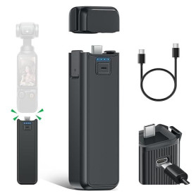 CITYORK 5000mAh poignée Batterie pour DJI Osmo Pocket 3 / Pocket 4 / Combo/Xtra Muse, Batterie pour DJI Osmo Pocket 3 / Pocket 4