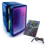 Canal Toys – So Chill – Mini réfrigérateur Infinity LED | 6 canettes (ou 8 mini) - alimentation USB 5 V SELV - porte effet miroi