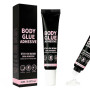 Colle Vetement Peau, Adhesif Vetement Peau, Imperméable et Amovible, 20ml | Body Glue, Colle a Justaucorps Gym, Adhesif Vetement