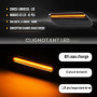 OZ-LAMPE Clignotant Latéral LED pour BMW Mini cooper F55 F56 F57 LC12 2022 2023 2024, Clignotant Latéraux avec Canbus Sans Erreu