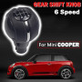 Poignée de changement de vitesse manuelle à 6 vitesses pour Mini Cooper F55 F56 F54 F60 (boule de levier de changement de vitess