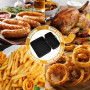 Moule Air Fryer pour Philips 3000 Dual Basket, Plat Silicone Air Fryer pour Philips Airfryer Série 3000 und 5000, Réutilisable A