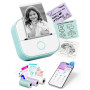 Mini Imprimante Thermique Portable, Mini Imprimante Etiquette Autocollante | T02 Imprimante Photo, Bluetooth Mini Sticker Printe