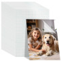 XTUDOU® 50 Pièces Films de Plastification A4, Feuilles Plastique Autocollantes et Imperméables 30,5 * 21,5cm pour Copies Botaniq