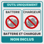 Ecarke Souffleur Sans Fil Compatible avec Batteries Ma-kita 18V, Moteur Brushless 80000TR/Min, Vitesse d’air 60m/s & Pression 85