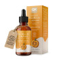 QKnatur Huile de courge pour les cheveux 50 ml | Sérum capillaire favorisant la pousse des cheveux | Nourrit, adoucit et apporte