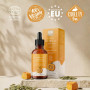 QKnatur Huile de courge pour les cheveux 50 ml | Sérum capillaire favorisant la pousse des cheveux | Nourrit, adoucit et apporte