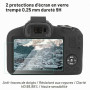 BCMCZCDC Coque de protection en silicone pour Canon EOS R100 - Accessoires avec 2 films de protection d'écran - Protection d'obj