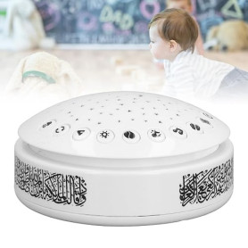 Bewinner Projecteur de Lumière de Nuit pour Enfants, Machine Sonore pour Enfants, Projecteur D'étoiles pour bébé – 11 Comptines,