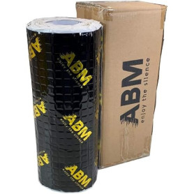 ABM Extreme – Tapis insonorisant pour voiture 2,0 mm (80 mil) 2 m² (21,5 pi²), autocollant, isolation acoustique pour voiture, a