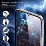 Vauki Verre Trempé Anti Espion pour Xiaomi Redmi Note 11 Pro avec Caméra Arrière Protecteur [2+2 Pièces],Anti-Espion Film Protec