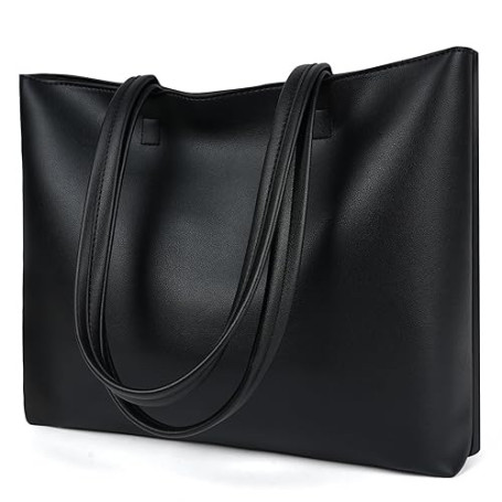 flintronic Sac a Main Femme, Sac Cabas Femme Grande Capacité, Fourre-Tout Cuir PU Souple, Shopper Porté Epaule Bandoulière pour