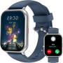 RUIMEN Montre Connectée Homme Femme avec Appel Bluetooth Rappel Intelligent Podometre Moniteur Sommeil Cardiofrequencemetre Oxym