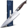 HOSHANHO Couteau de Chef 20cm, Couteau de Cuisine Professionnel | Couteau Japonais en Acier Inoxydable, Couteaux Cuisine Ultra t
