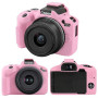 RAIALL Étui pour appareil photo Canon EOS R50, étui de protection souple en silicone pour appareil photo Canon EOS R50 Vlogging,