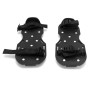 QWORK Chaussures à pointes avec pointes courtes de 25mm, parfaites pour les sols en époxy, les superpositions, l'installation de