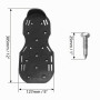 QWORK Chaussures à pointes avec pointes courtes de 25mm, parfaites pour les sols en époxy, les superpositions, l'installation de