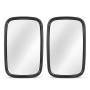 Easy Link 2x Rétroviseurs Latéraux Extérieurs Universels 22x17cm ø20-30 | Rétroviseurs Latéraux pour Camion, Excavatrice, Elévat