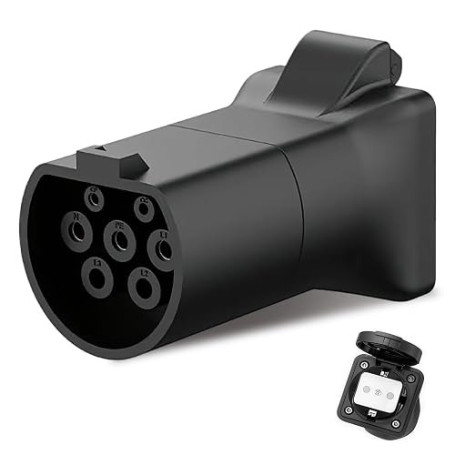 Ruiqas Adaptateur V2L Type 2 vers Schuko – 16A, 3,5kW, pour MG EV | Adaptateur de décharge V2L Type 2, Compatible MG4, MG5, MG Z