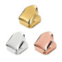 CFEWV 3 Pièces de Set de Dents Fausses pour Adultes, Appareil Hip Hop plaqué Or et Argent, Décorations Dentaires et Bijoux, Dent