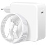 LTBSTOYE Chargeur 100 W Compatible avec Mac Book Air 13/15 Pouces, Pro 14/13/12 Pouces 2022-2018, iPad Pro, Compatible avec Leno
