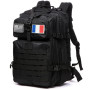 GUJOIN Sac À Dos Tactique 50 Litres - Grande Capacité Système MOLLE Militaire Imperméable Idéal Pour Urgences De 3 Jours Chasse