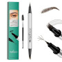 STNFAREBI Crayon à Sourcils Microblading 2 en 1, Stylo Feutre Sourcils Waterproof, Anti-bavures, Pointe Fourchue et Pointe Préci