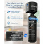 Waterdrop 10UA-UF Filtre à Eau 0.01 μm Sous Évier, Élimine le Plomb, le Chlore, les Odeurs et les Impuretés, Capacité du Filtre