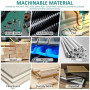 Lot de 40 micro forets PCB 0,1 mm à 1,0 mm, tige en spirale en carbure d'acier tungstène flute CNC pour gravure, circuits imprim