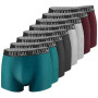 Fullluwaa Boxer Homme Coton Lot de 8, Doux Confortable, Ceinture Élastique | Calecon Homme, Coton Doux, Étiquette Sans Couture,