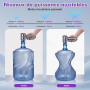 Micisty Aspirateur Voiture 4 en 1 Puissant 28000 PA Aspirateur à Main sans Fil 3 Vitesses 240 000 TR/Min pour Voiture, Cuisine,