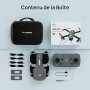 Ameta S20 Lite Drone avec Camera 4K UHD pour Adulte et Enfant Debutant | Moteur Sans Balais, FPV, Mini, Vol de 36min, Maintien D