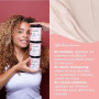 Kalia Nature - Crème d’Hibiscus 300 ml - Crème cheveux bouclés 3-en-1 - Leave in - Nourrit, démêle et revitalise - Soin capillai