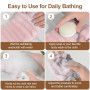 4PCS Serviettes Exfoliantes Japonaises, Serviette de Douche Exfoliante | Serviette Exfoliante Unisexe, Serviette Exfoliant pour 