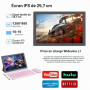 IWEGGO Tablette Android 15 10" 18 Go de RAM + 128 Go de ROM/ 2 To extensible, processeur quadricœur 2,0 GHz, écran tactile HD 12