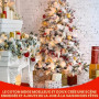 Yuragim Neige Artificielle Décorative 200g, Ouate de Remplissage pour Nuages Fausse Neige Coton Decoration Nuage Neige de Décora