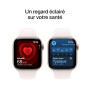 Apple Watch Series 11 [GPS + Cellular 42 mm] Montre connectée avec boîtier Or Rose et Bracelet Sport Rose Tendre. Score de Somme
