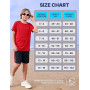 Essenclo Boys Clothing Sets Tagless Loose Athletic Performance Crew Neck T-Shirt and Short Outfits Size 3-16 (4 Piece Set)