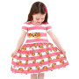 Paw Patrol Robe de Fille Robe en Coton | Tenue d'été Stella